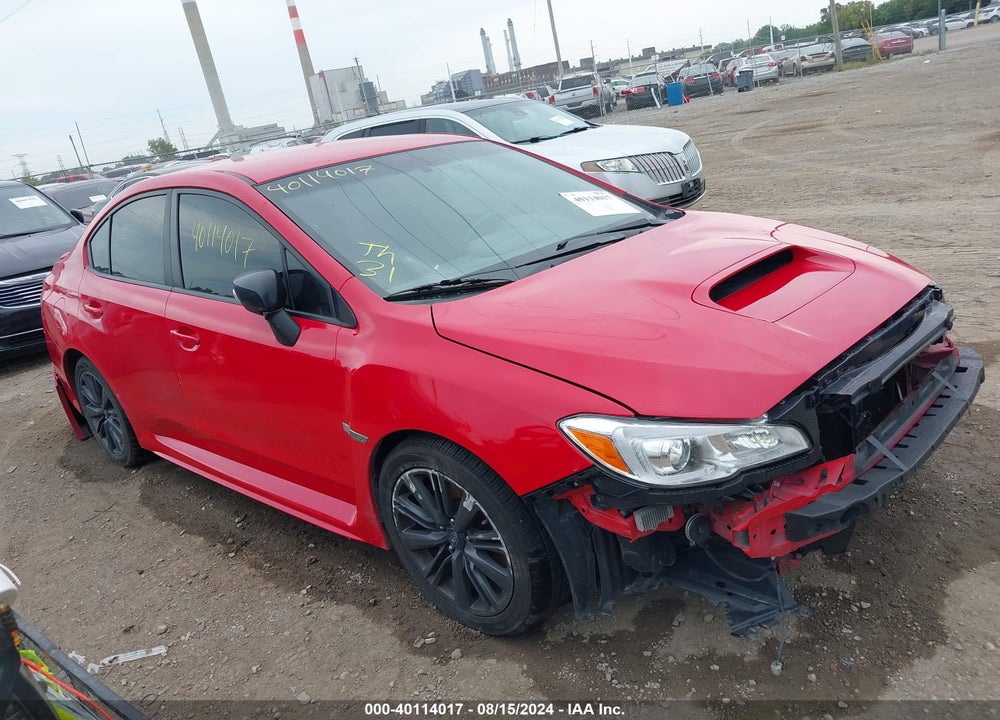 2019 SUBARU WRX VIN: JF1VA1A60K9814388
