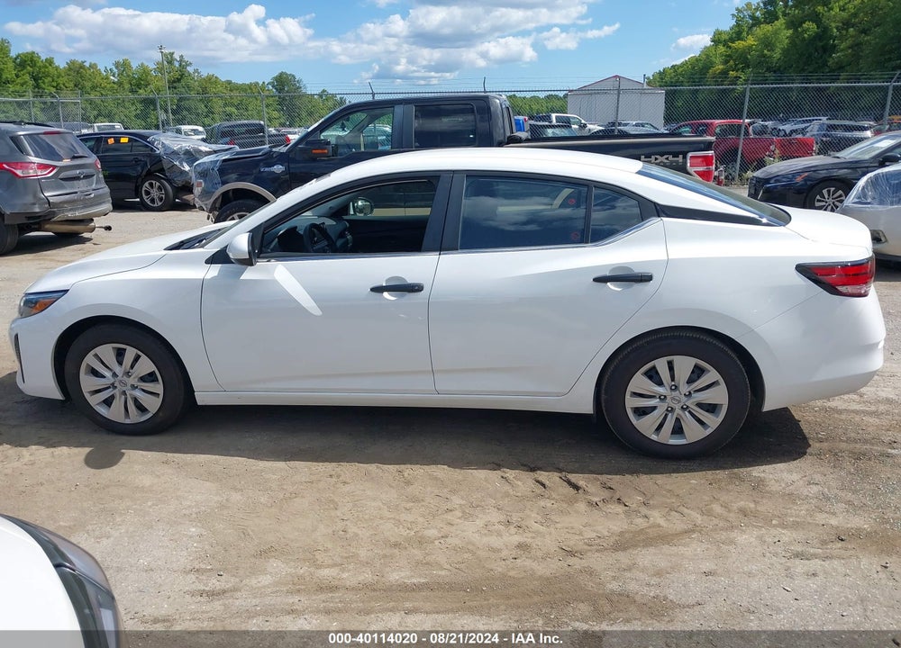 2024 NISSAN SENTRA S XTRONIC CVT VIN: 3N1AB8BV7RY300405