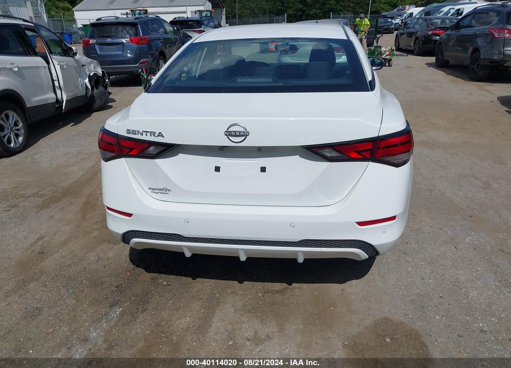 2024 NISSAN SENTRA S XTRONIC CVT VIN: 3N1AB8BV7RY300405