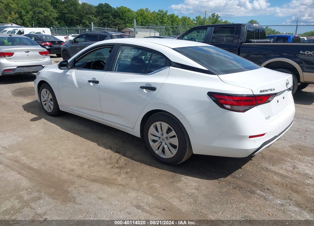2024 NISSAN SENTRA S XTRONIC CVT VIN: 3N1AB8BV7RY300405