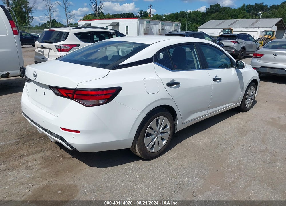 2024 NISSAN SENTRA S XTRONIC CVT VIN: 3N1AB8BV7RY300405