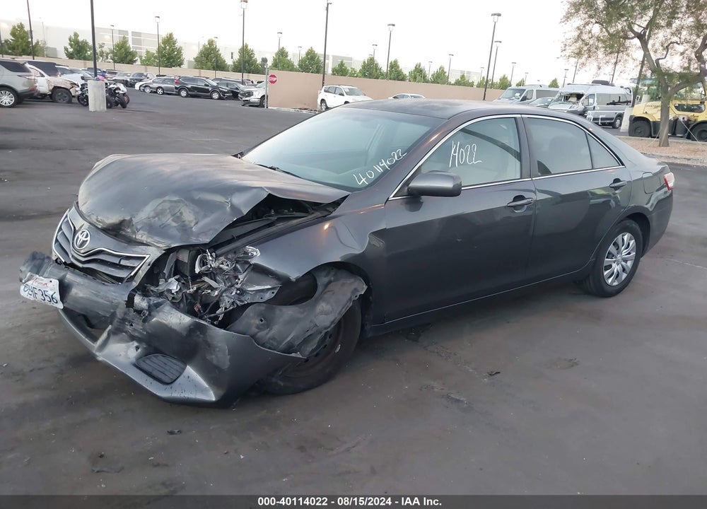 2011 TOYOTA CAMRY LE VIN: 4T1BF3EK8BU590488