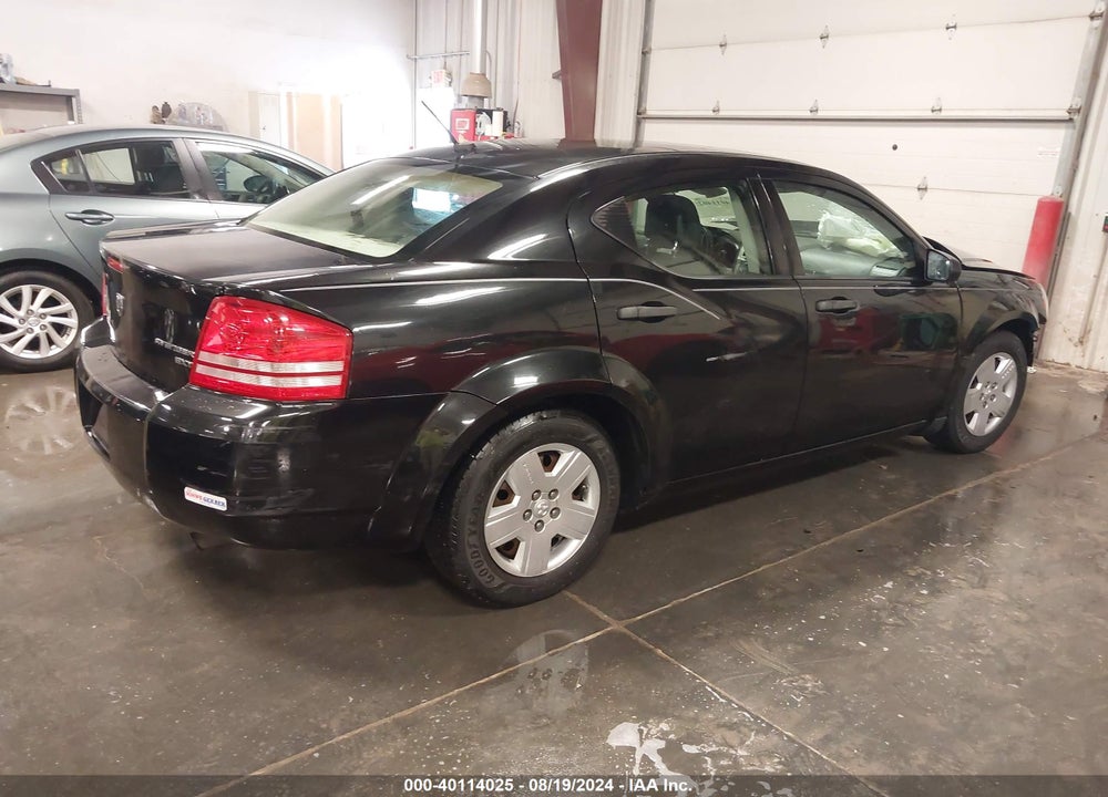 2010 AVENGER DODGE  SXT VIN: 1B3CC4FB1AN215994