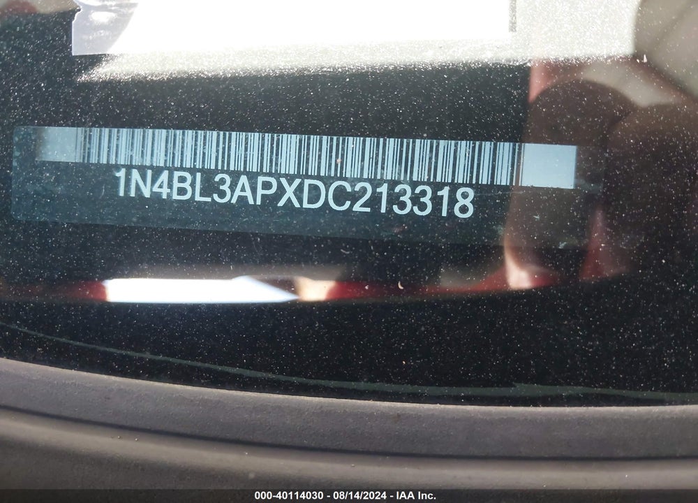 2013 NISSAN ALTIMA 3.5 SL VIN: 1N4BL3APXDC213318