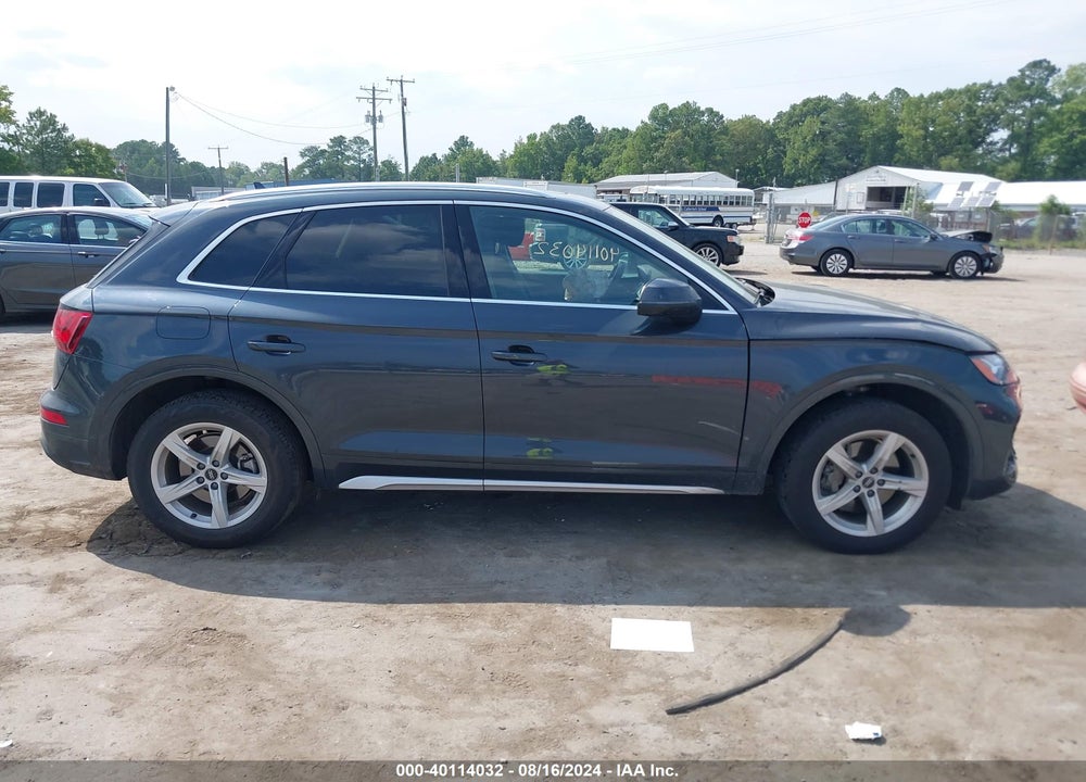 2021 AUDI Q5 PREMIUM 45 TFSI QUATTRO S TRONIC VIN: WA1AAAFY2M2056112