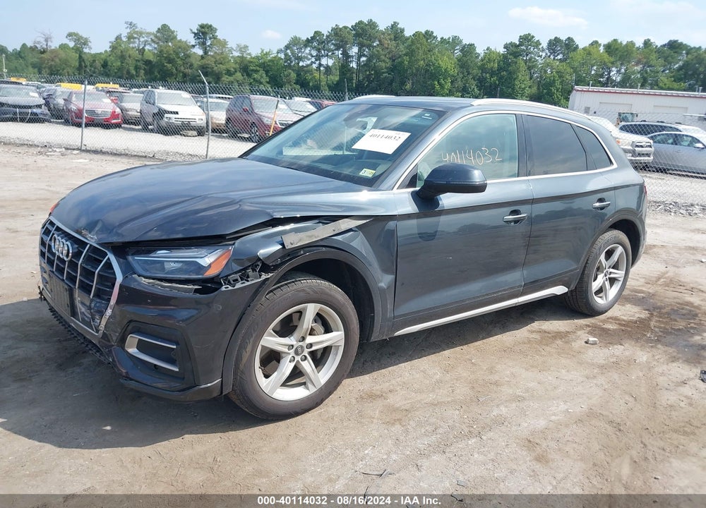 2021 AUDI Q5 PREMIUM 45 TFSI QUATTRO S TRONIC VIN: WA1AAAFY2M2056112