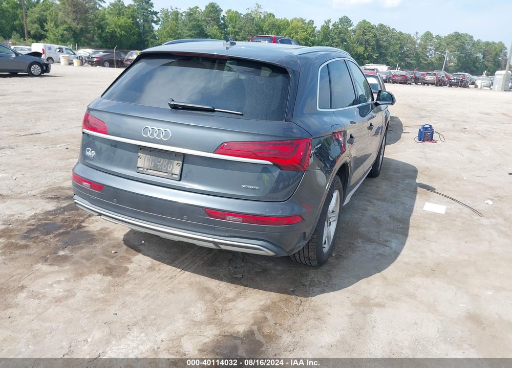 2021 AUDI Q5 PREMIUM 45 TFSI QUATTRO S TRONIC VIN: WA1AAAFY2M2056112