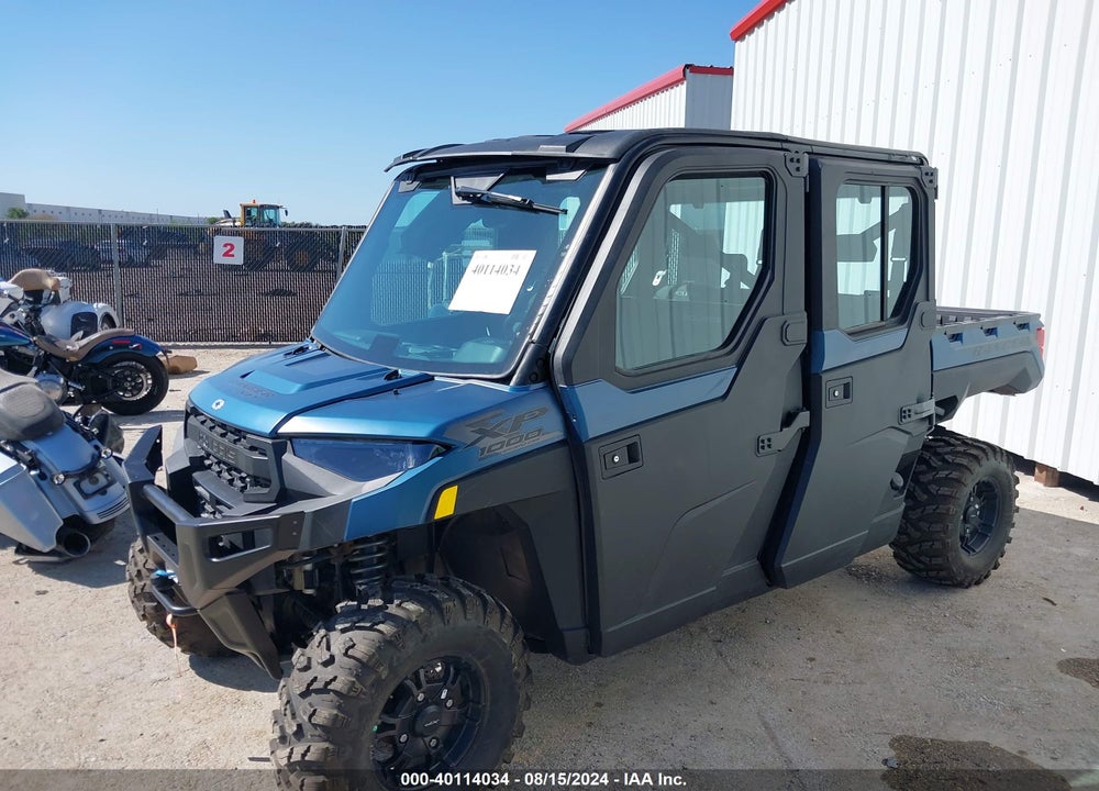 2025 POLARIS RANGER CREW XP 1000 NORTHSTAR PREMIUM VIN: 4XARSU990S8756112