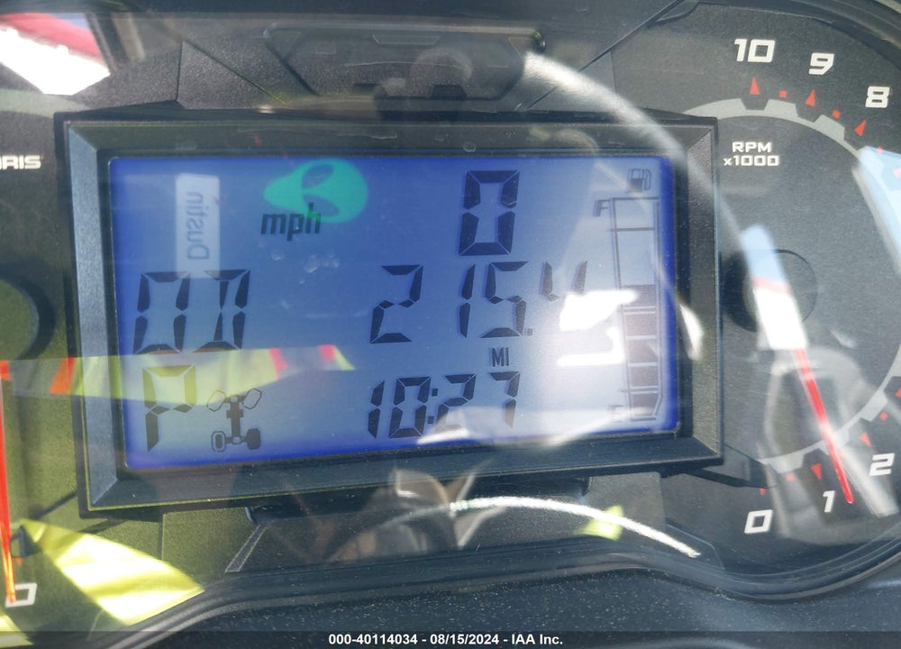 2025 POLARIS RANGER CREW XP 1000 NORTHSTAR PREMIUM VIN: 4XARSU990S8756112
