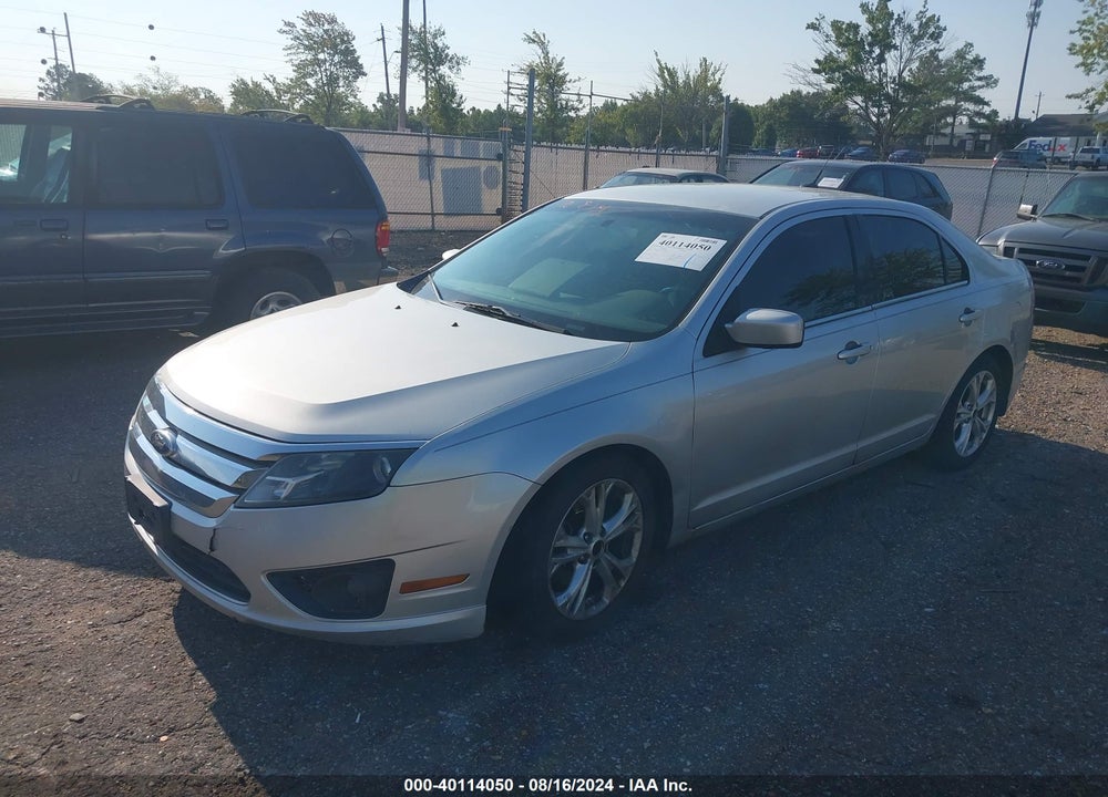 2012 FORD FUSION VIN: 3FAHP0HAXCR262887