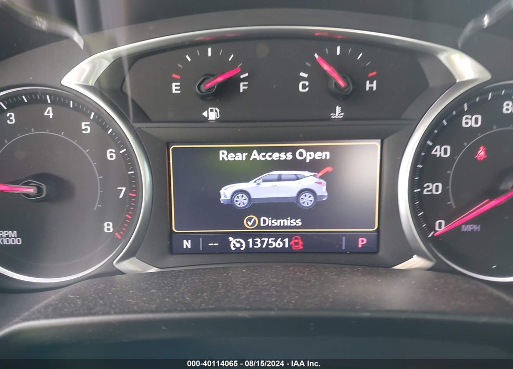 2019 CHEVROLET BLAZER VIN: 3GNKBDRS9KS604907