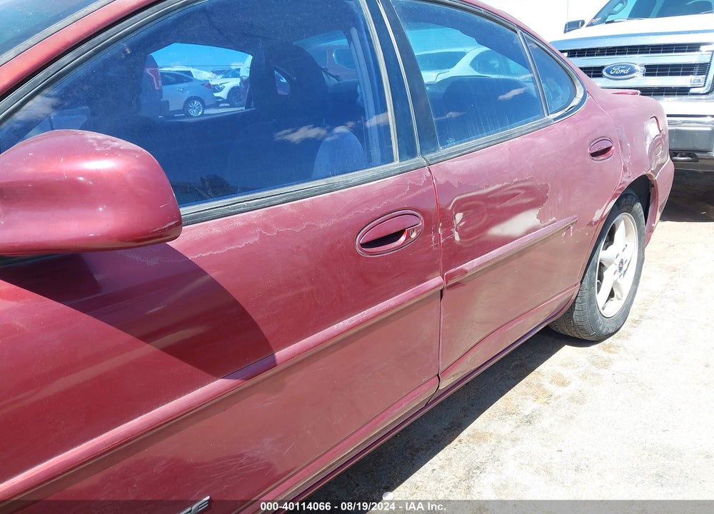 2003 PONTIAC GRAND PRIX SE VIN: 1G2WK52JX3F137993