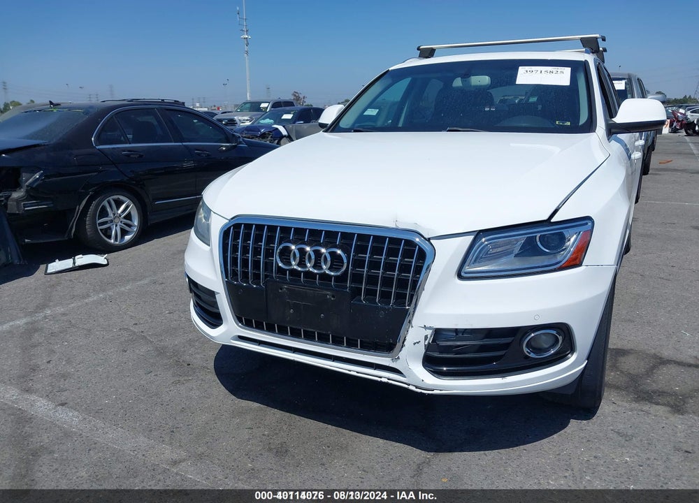 2014 AUDI Q5 2.0T PREMIUM VIN: WA1LFAFP0EA015339
