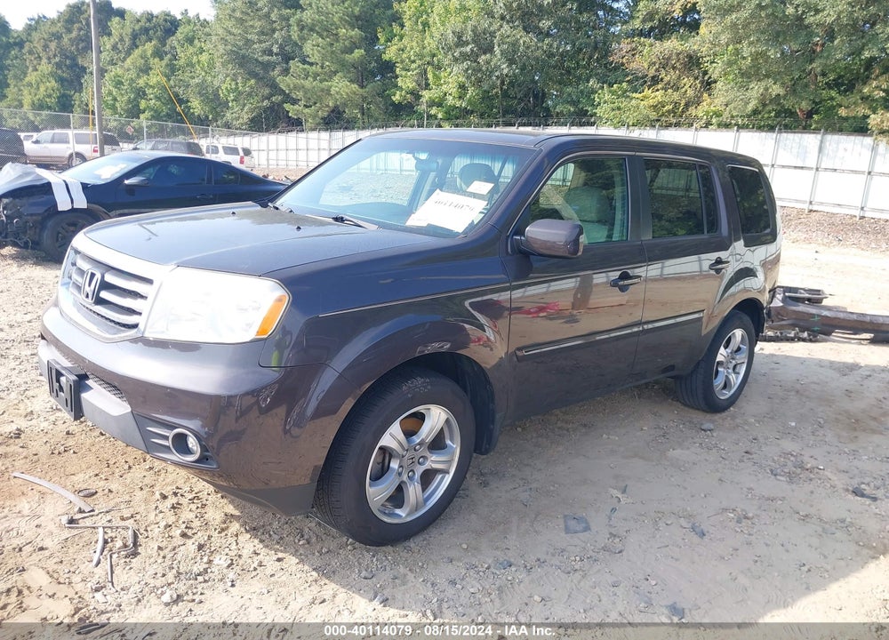 2013 HONDA PILOT EX VIN: 5FNYF3H48DB039565