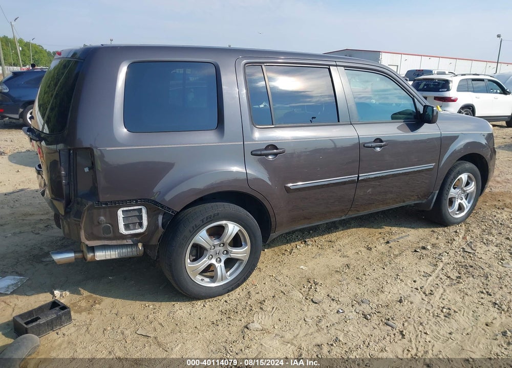 2013 HONDA PILOT EX VIN: 5FNYF3H48DB039565