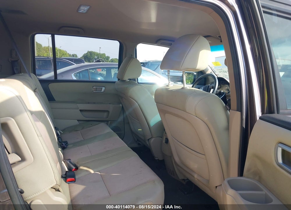 2013 HONDA PILOT EX VIN: 5FNYF3H48DB039565