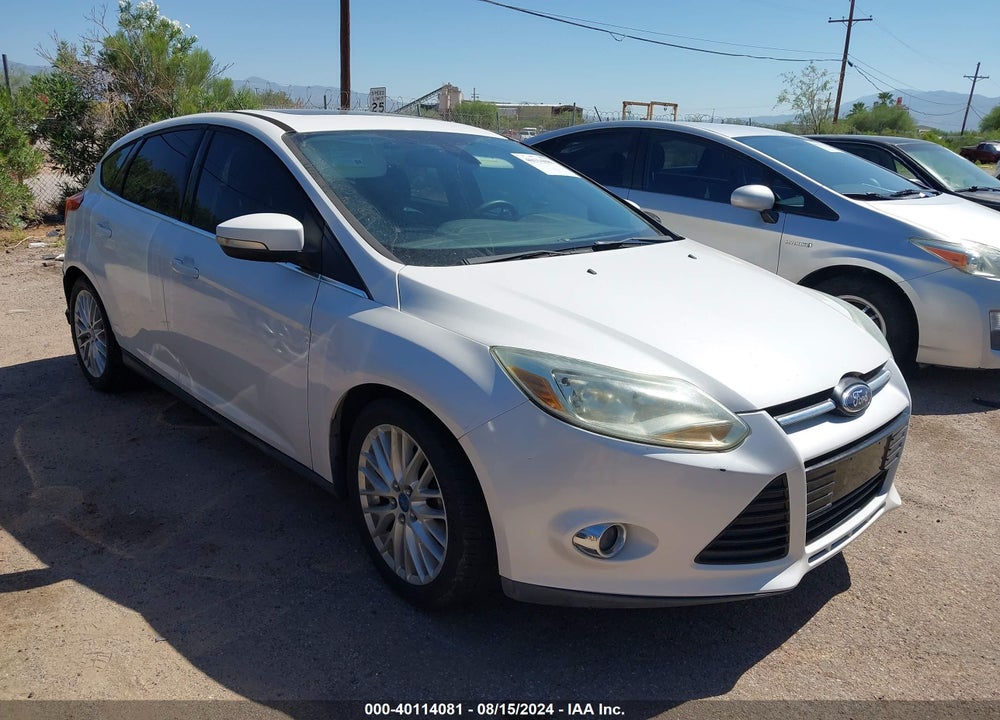 2012 FORD FOCUS SEL VIN: 1FAHP3M2XCL454244