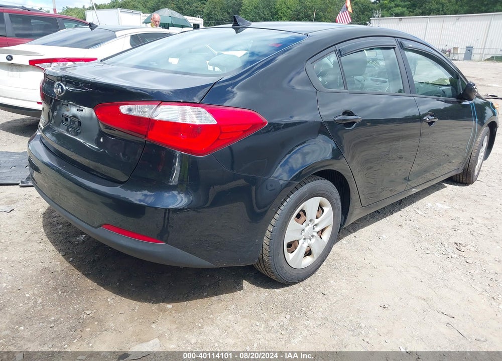 2015 KIA FORTE LX VIN: KNAFK4A68F5433072