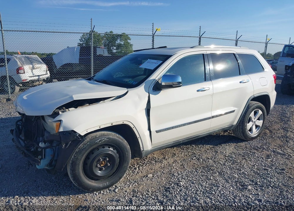 2011 JEEP GRAND CHEROKEE LIMITED VIN: 1J4RR5GT6BC552169