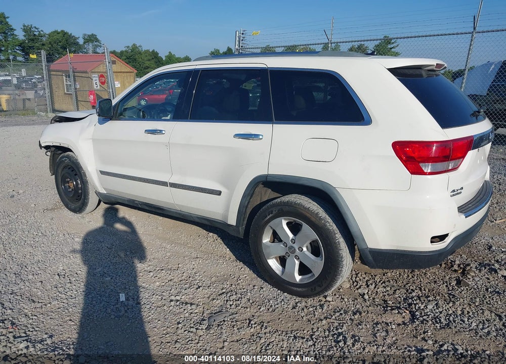 2011 JEEP GRAND CHEROKEE LIMITED VIN: 1J4RR5GT6BC552169