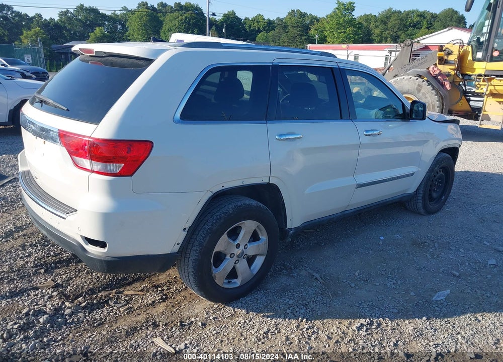 2011 JEEP GRAND CHEROKEE LIMITED VIN: 1J4RR5GT6BC552169