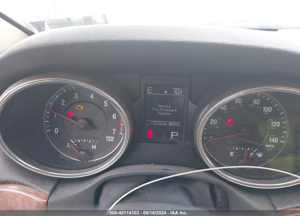 2011 JEEP GRAND CHEROKEE LIMITED VIN: 1J4RR5GT6BC552169