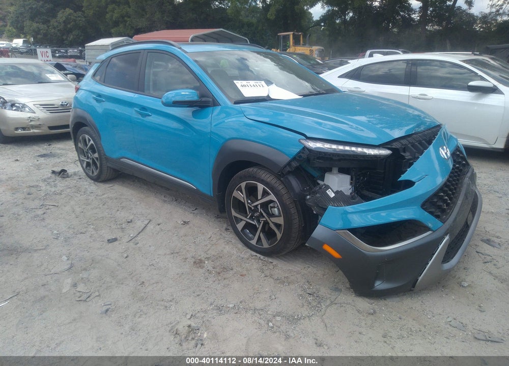 2022 HYUNDAI KONA LIMITED VIN: KM8K53A34NU906717