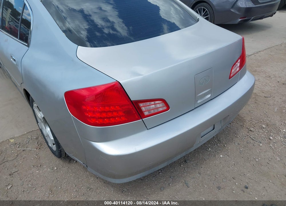 2003 INFINITI G35 LUXURY LEATHER VIN: JNKCV51E83M014469