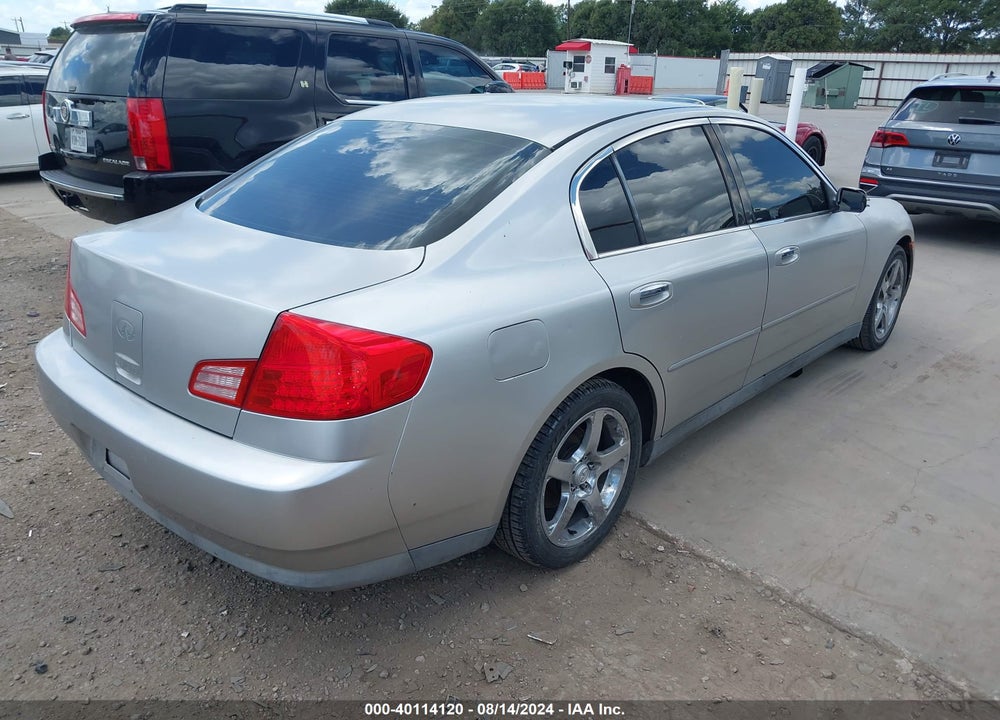 2003 INFINITI G35 LUXURY LEATHER VIN: JNKCV51E83M014469