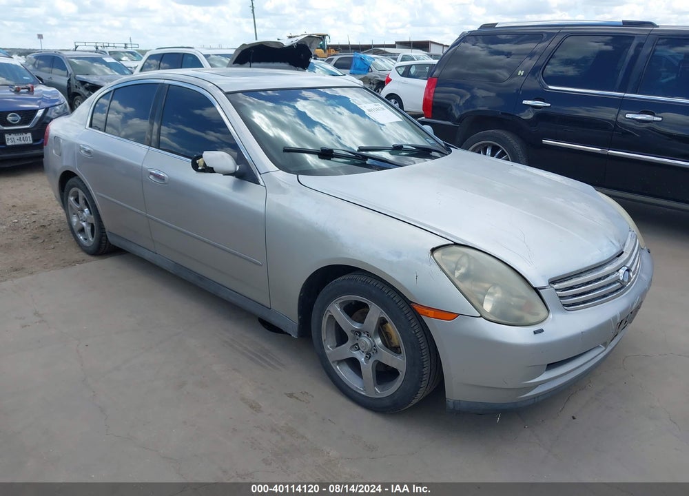 2003 INFINITI G35 LUXURY LEATHER VIN: JNKCV51E83M014469