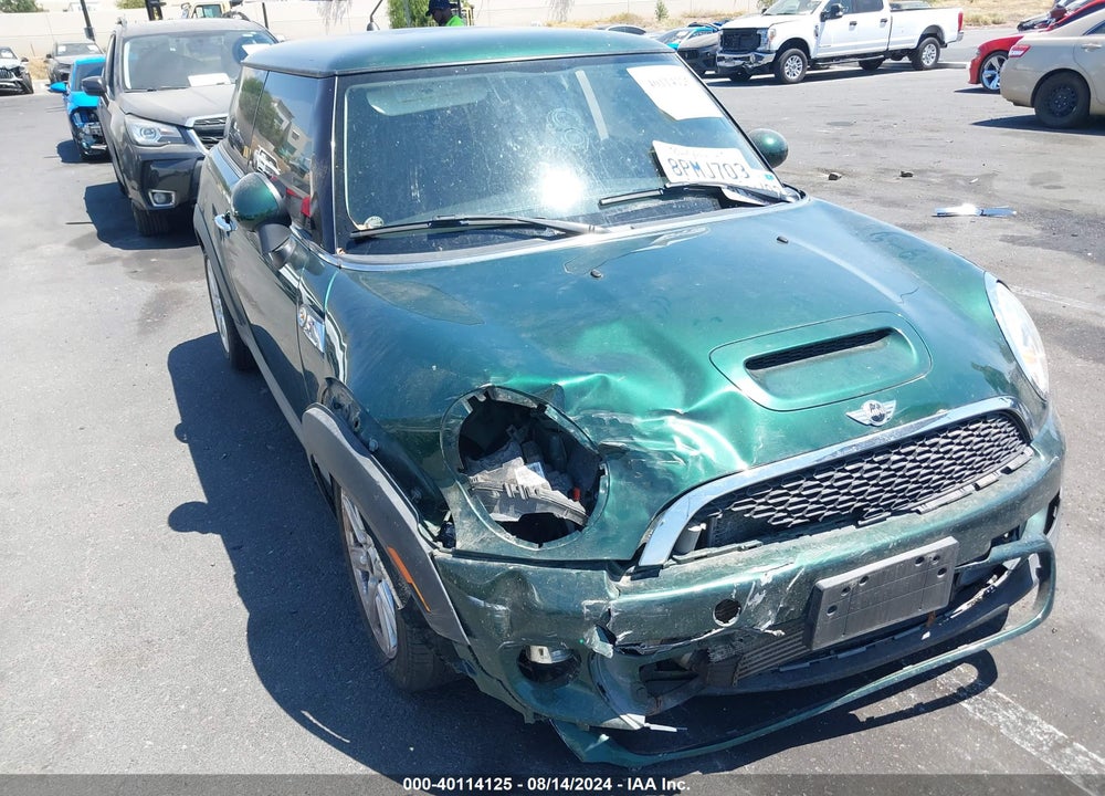 2013 MINI HARDTOP COOPER S VIN: WMWSV3C59DT389368