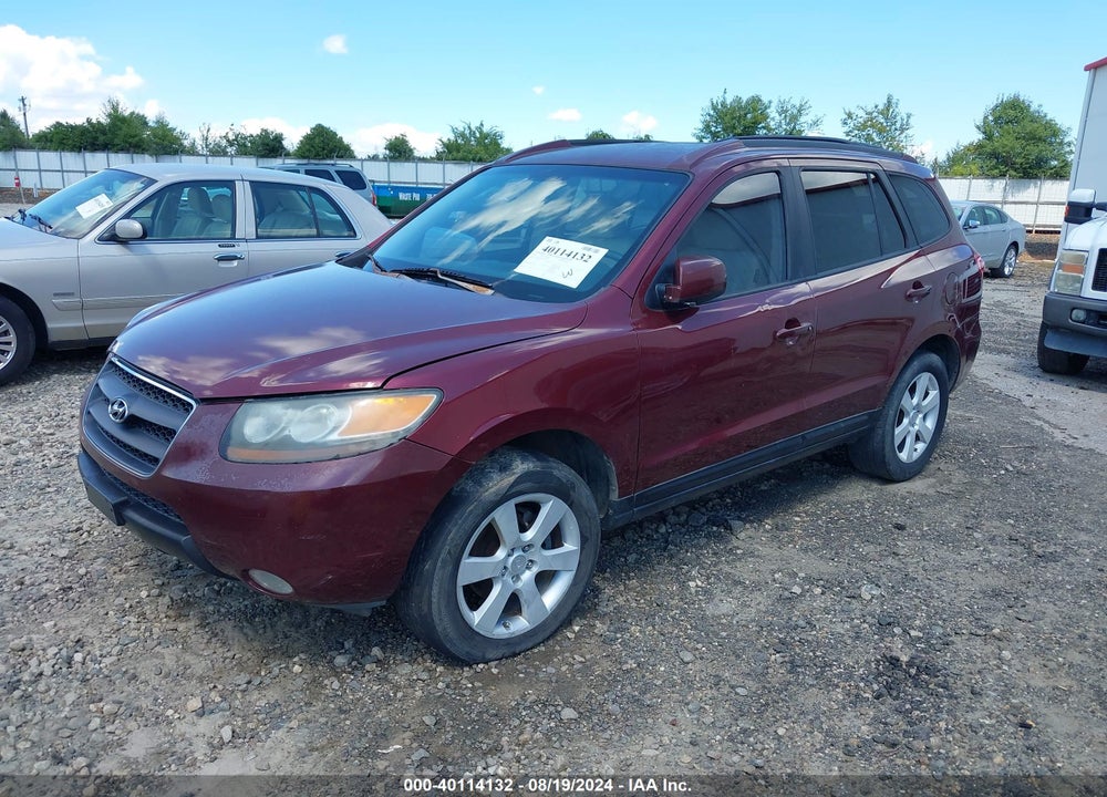 2007 HYUNDAI SANTA FE LIMITED/SE VIN: 5NMSH13EX7H026579