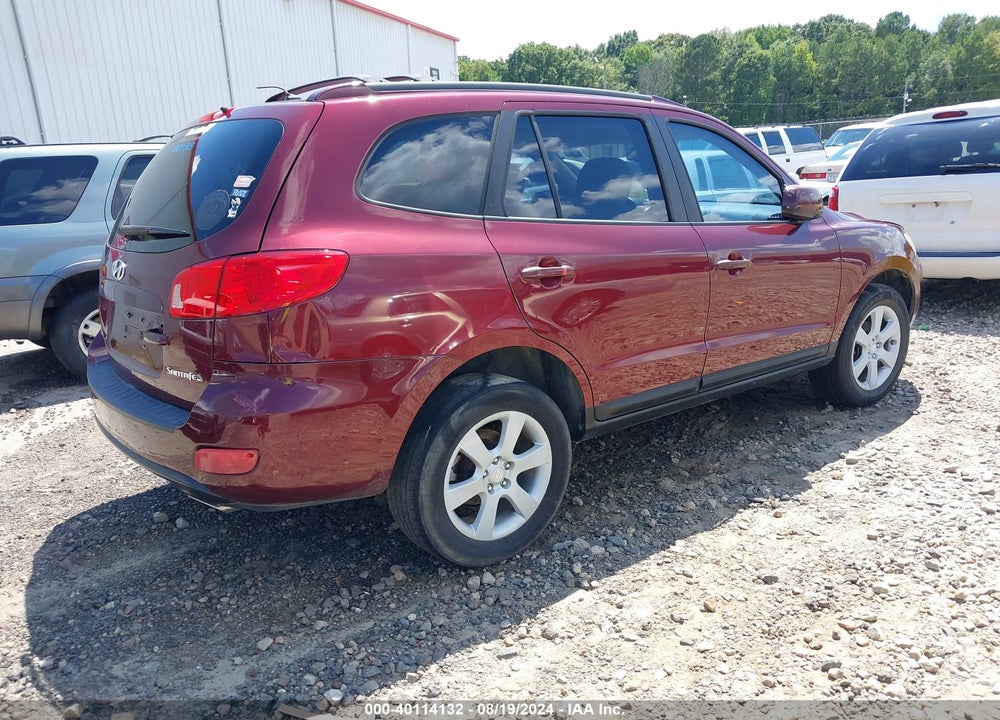 2007 HYUNDAI SANTA FE LIMITED/SE VIN: 5NMSH13EX7H026579