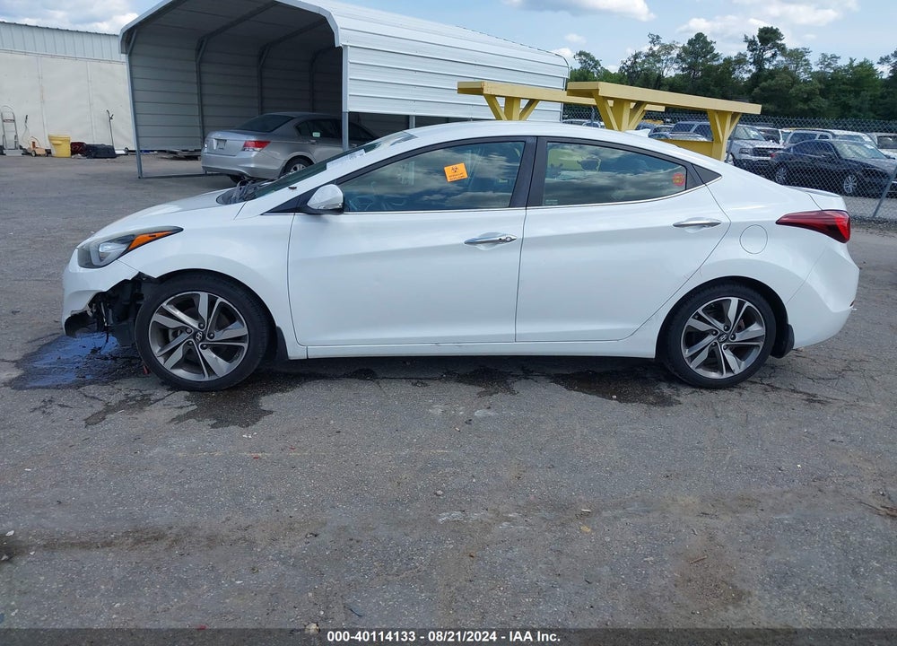 2016 HYUNDAI ELANTRA LIMITED VIN: 5NPDH4AE8GH682070