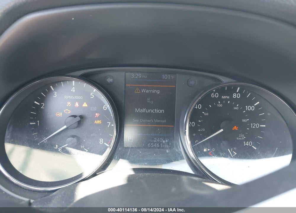 2020 NISSAN ROGUE S FWD VIN: JN8AT2MT1LW002437