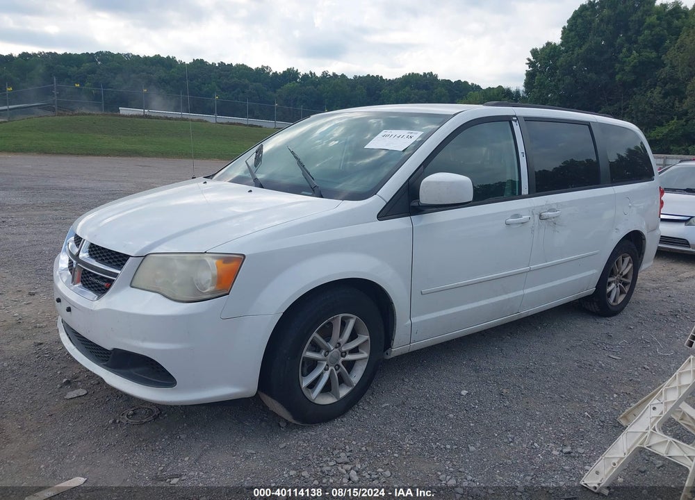2014 DODGE GRAND CARAVAN SXT VIN: 2C4RDGCG0ER347743