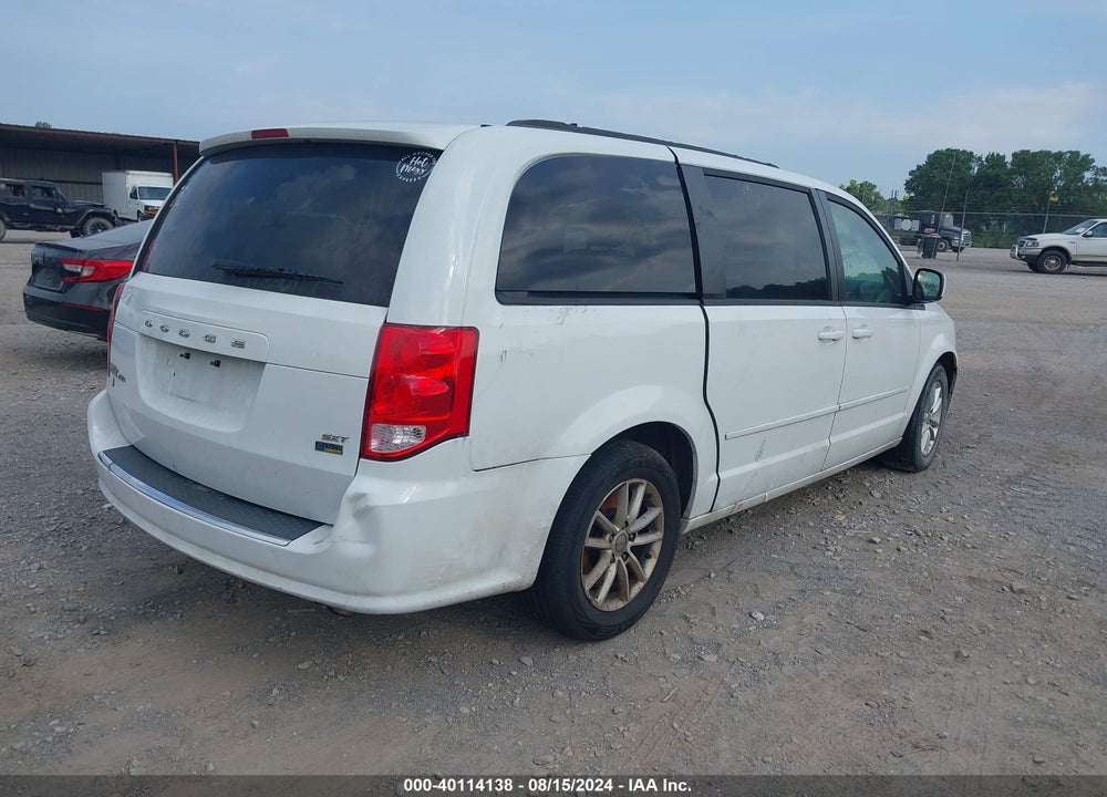 2014 DODGE GRAND CARAVAN SXT VIN: 2C4RDGCG0ER347743