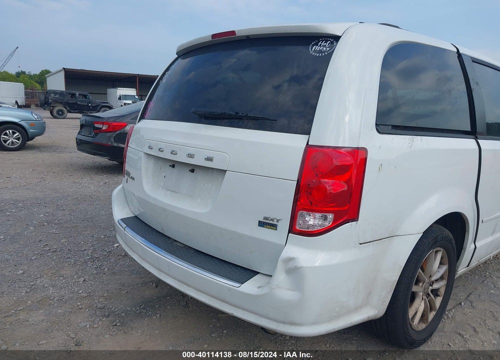 2014 DODGE GRAND CARAVAN SXT VIN: 2C4RDGCG0ER347743