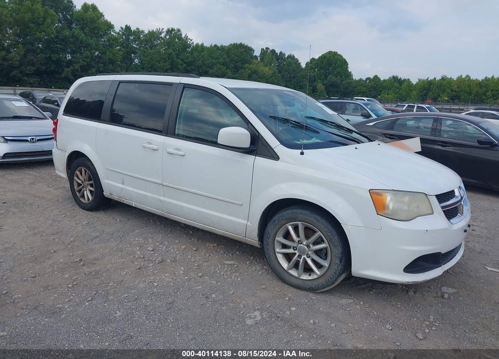 2014 DODGE GRAND CARAVAN SXT VIN: 2C4RDGCG0ER347743