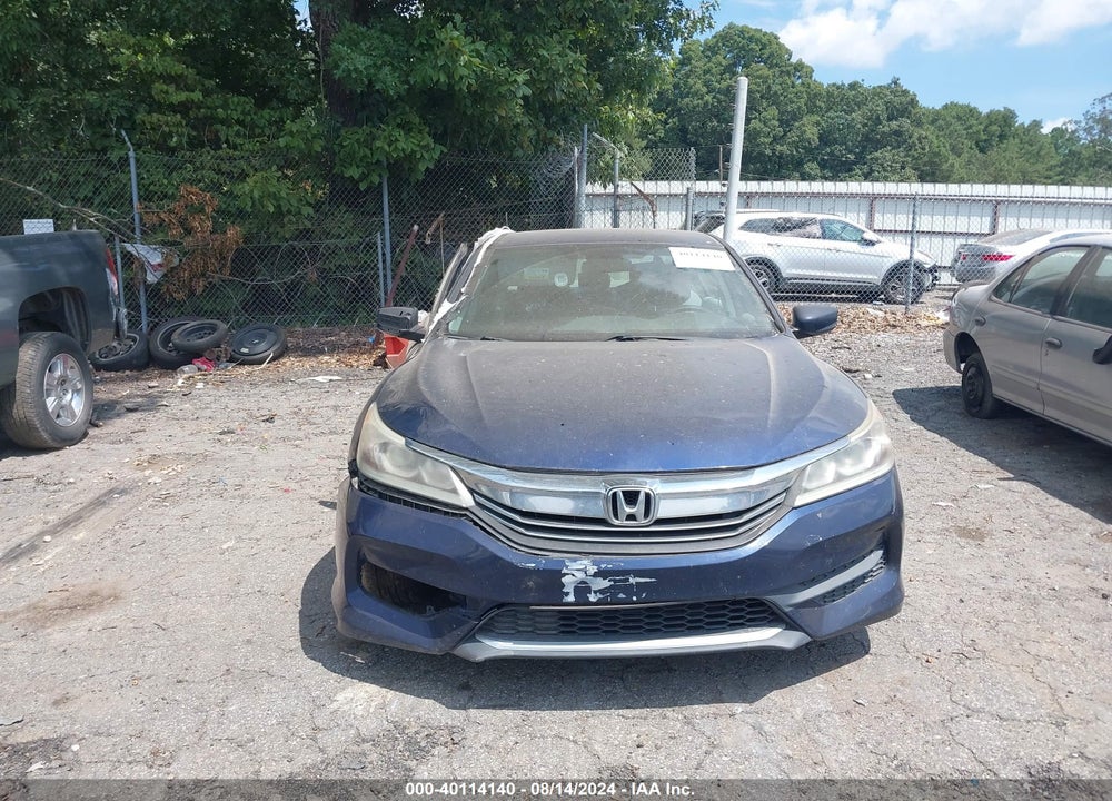 2016 HONDA ACCORD LX VIN: 1HGCR2F31GA035636