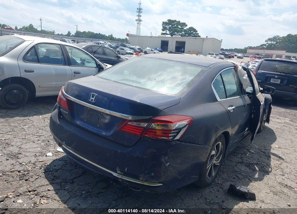 2016 HONDA ACCORD LX VIN: 1HGCR2F31GA035636