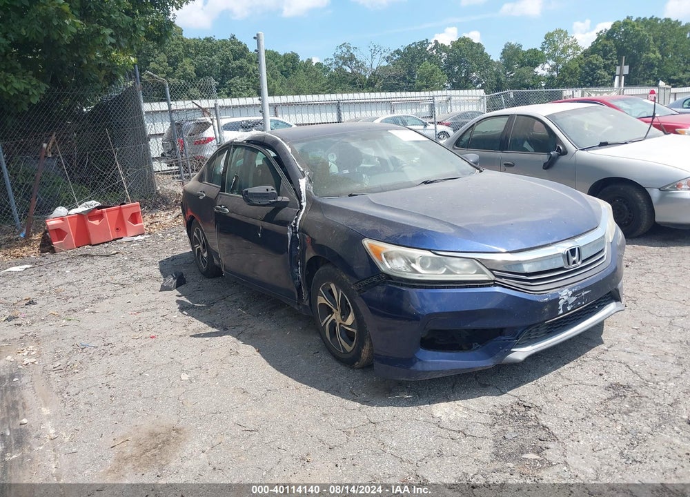 2016 HONDA ACCORD LX VIN: 1HGCR2F31GA035636