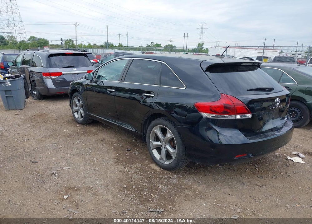 2013 TOYOTA VENZA LE/XLE/LIMITED VIN: 4T3BK3BB9DU093590