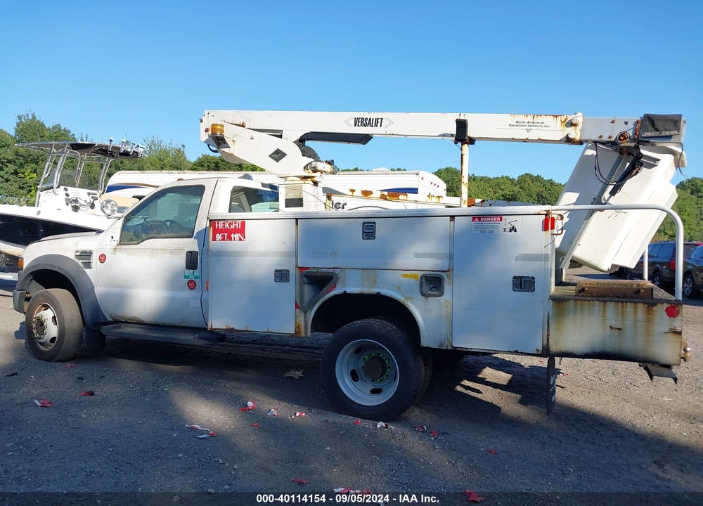 2008 FORD F-450 CHASSIS XL/XLT VIN: 1FDXF46Y48EA49682
