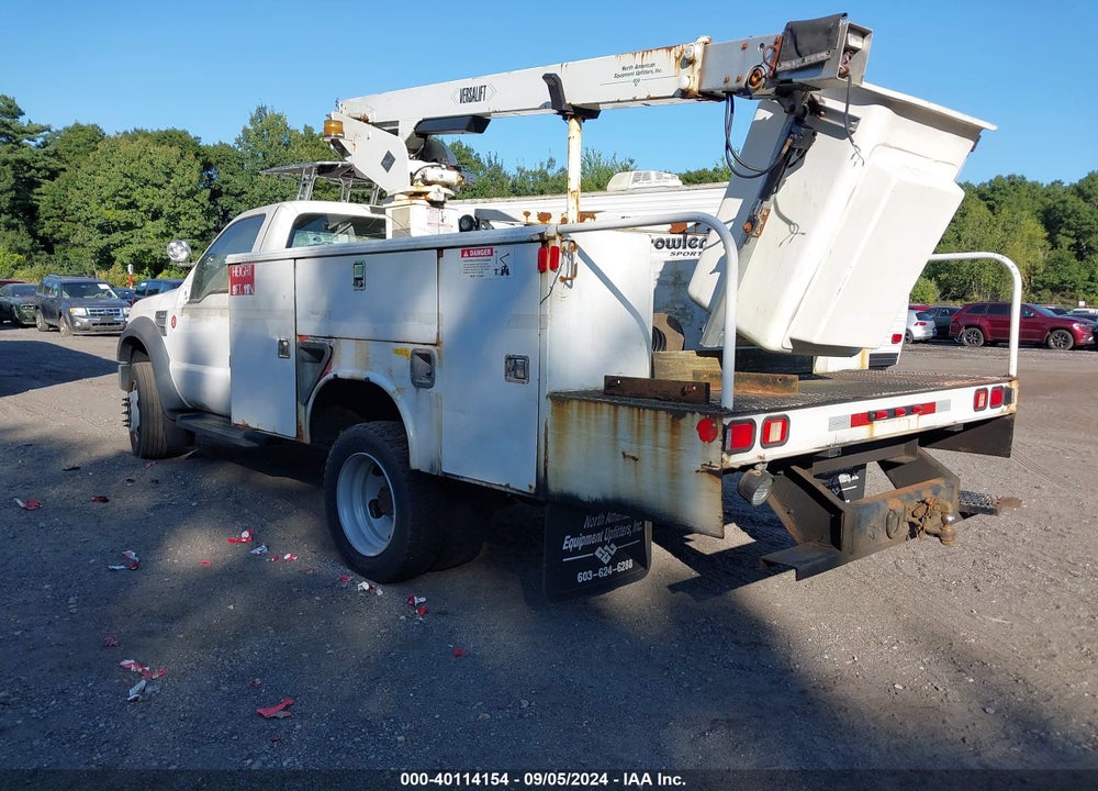 2008 FORD F-450 CHASSIS XL/XLT VIN: 1FDXF46Y48EA49682