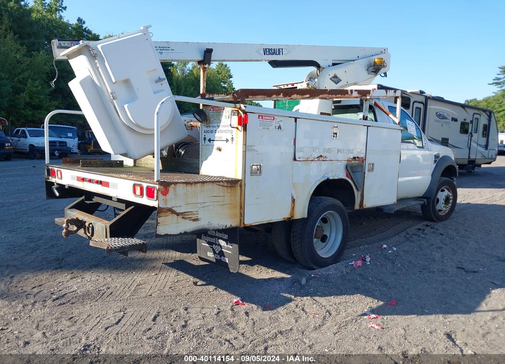 2008 FORD F-450 CHASSIS XL/XLT VIN: 1FDXF46Y48EA49682