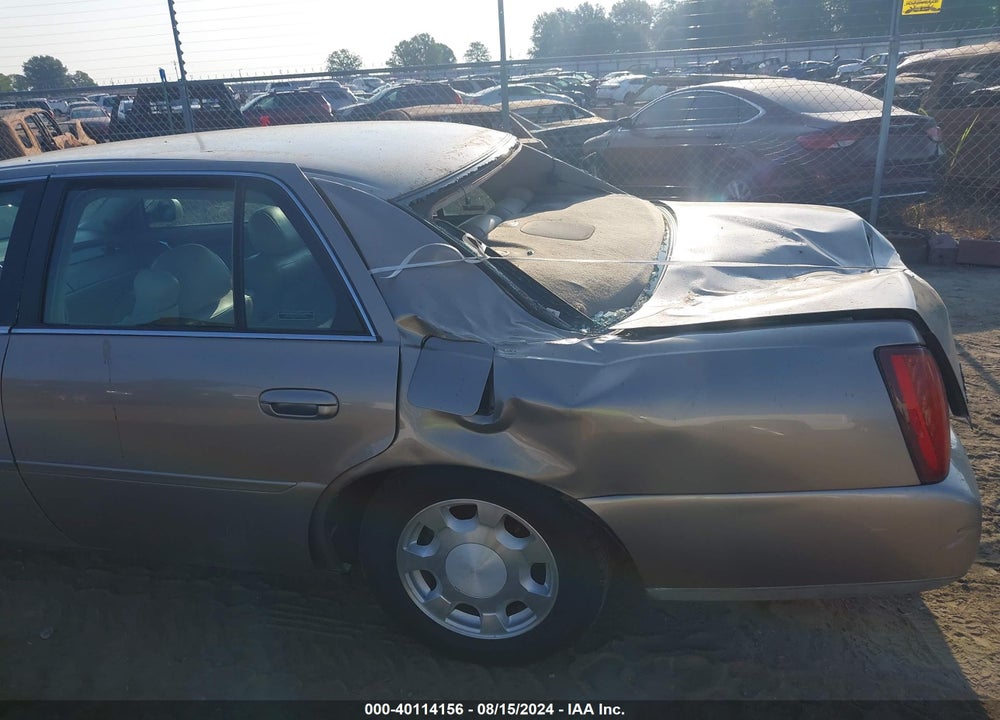 2001 CADILLAC DEVILLE STANDARD VIN: 1G6KD54Y61U211842