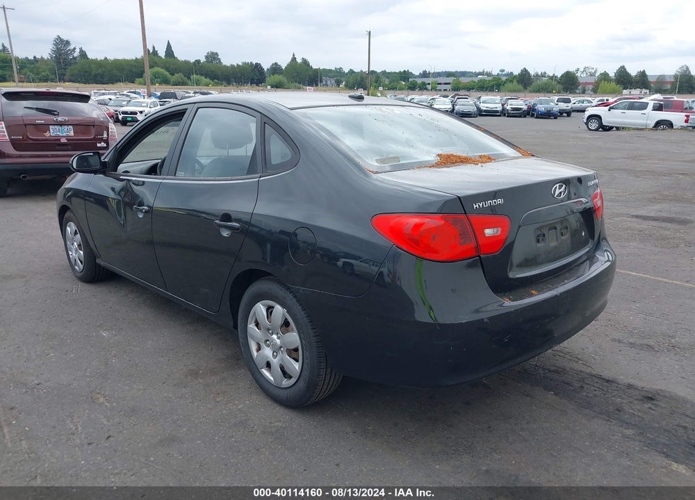 2007 HYUNDAI ELANTRA GLS/LIMITED/SE VIN: KMHDU46D77U222721