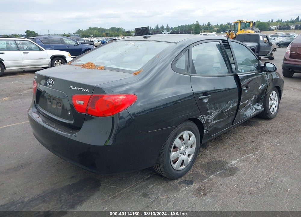 2007 HYUNDAI ELANTRA GLS/LIMITED/SE VIN: KMHDU46D77U222721