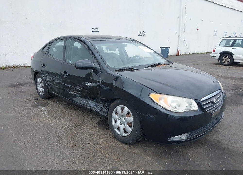 2007 HYUNDAI ELANTRA GLS/LIMITED/SE VIN: KMHDU46D77U222721